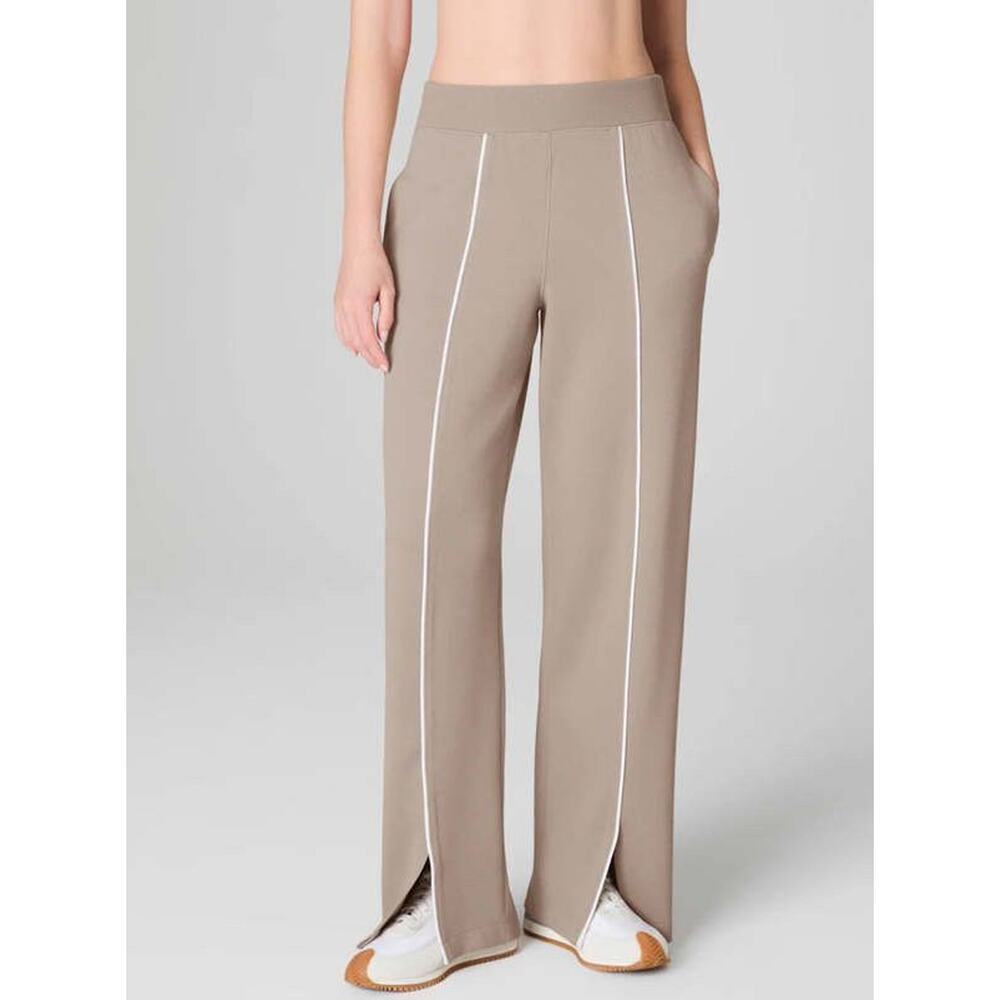 Spanx Airpiqué Straight Leg Pants Ashwood size Small Tall NWT